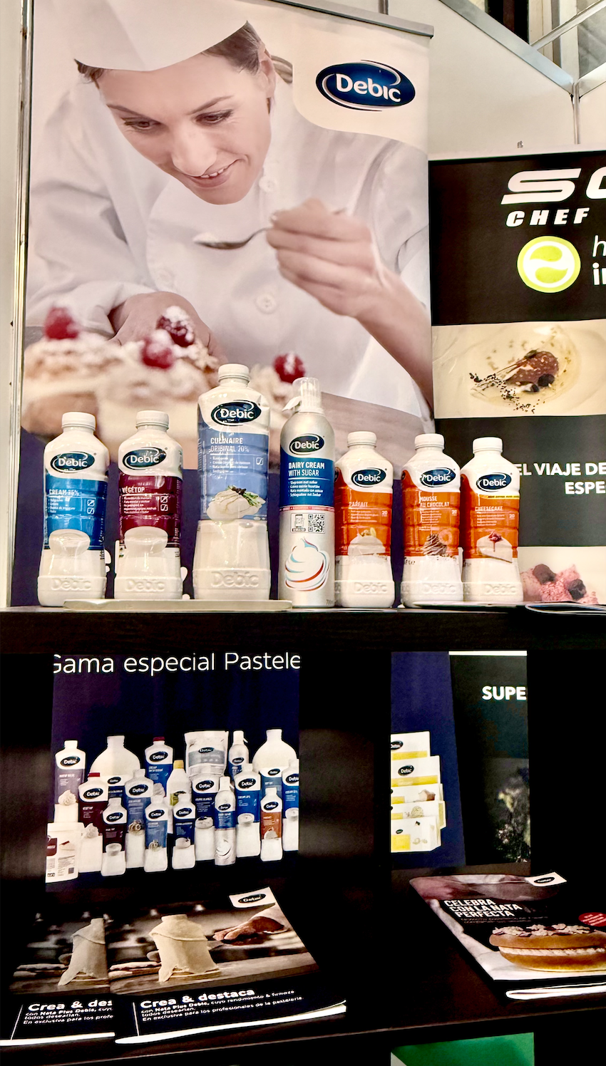 Gama Debic para profesionales. Lopez Aragón productos de pasteleria.