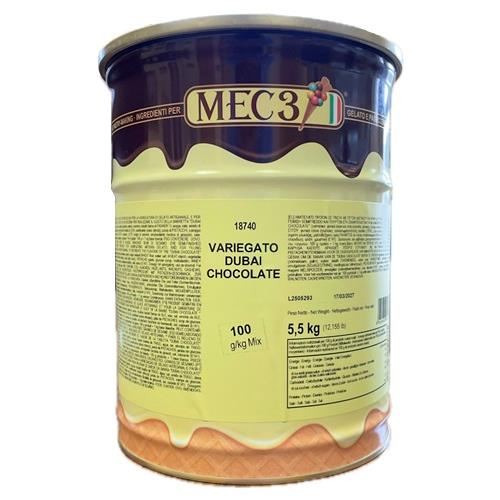 Receta de Chocolate de Dubai López Aragón.