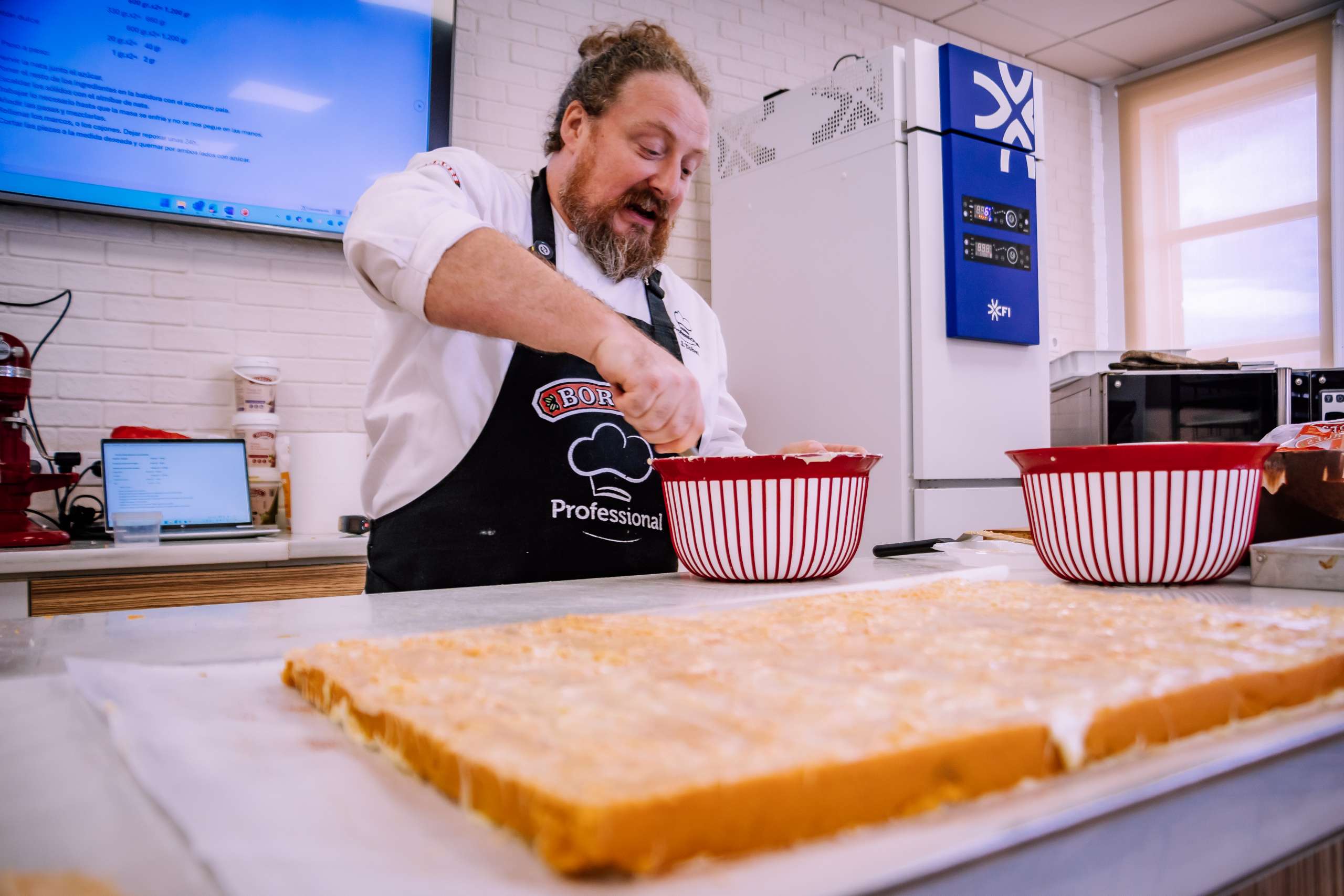 Taller de productos Borges para profesionales de la repostería y horeca. El Puerto de Santa María.